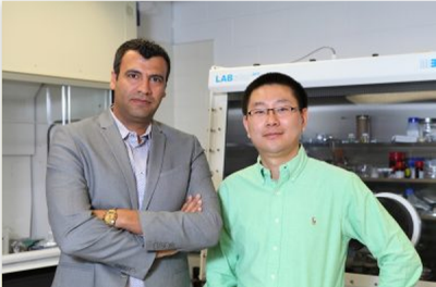 Professor Shahbazian and Yifei Yuan