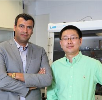 Professor Shahbazian and Yifei Yuan 