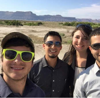 Students at Green River, Utah 