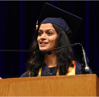 CS graduate Anusha Pai 