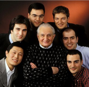 Professor Litvin with Students 