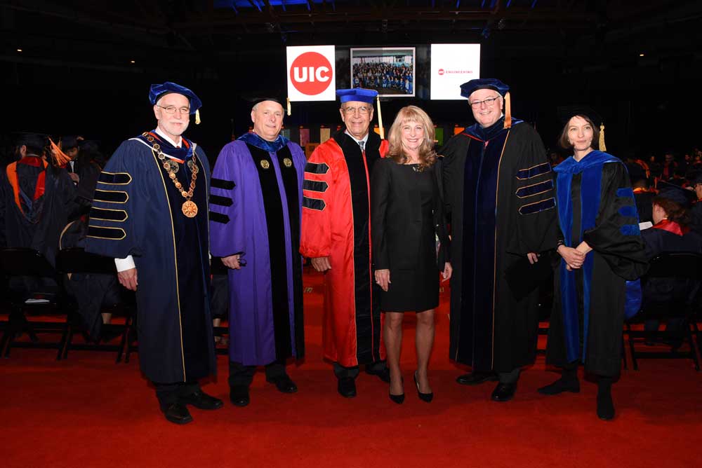 John Major at honorary doctorate award ceremony