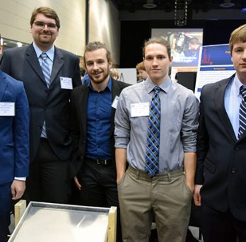Students at Annual Engineering EXPO 