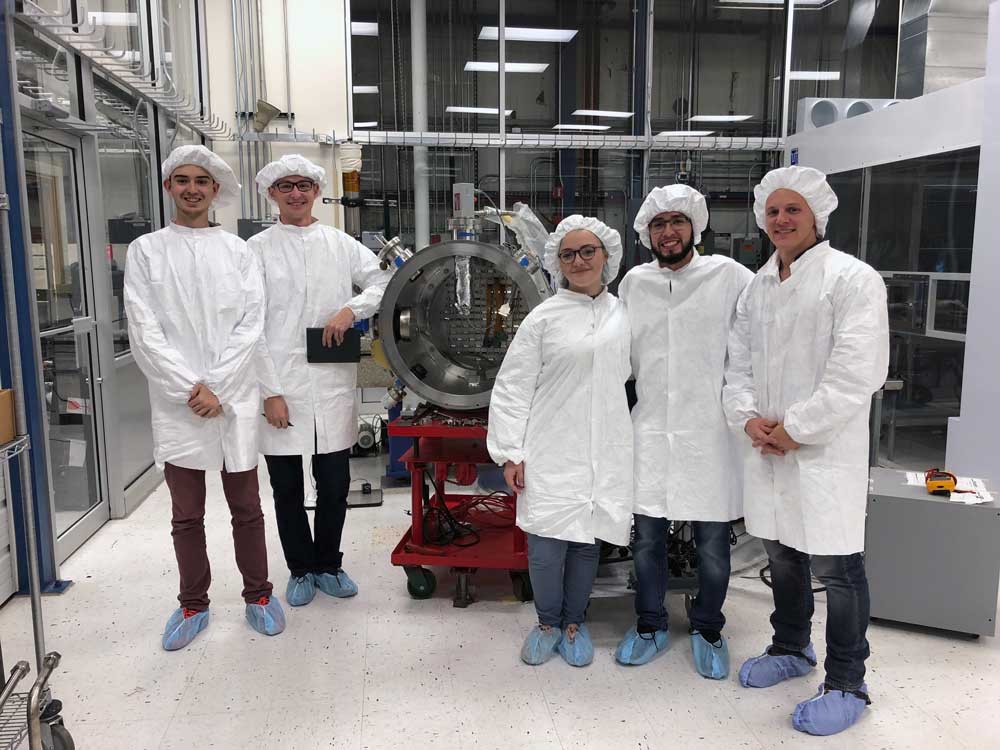 MIE students at Fermi National Laboratory