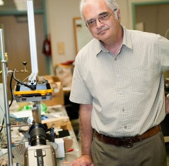 Professor Yarin at lab 