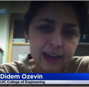Professor Didem Ozevin talks with CBS  