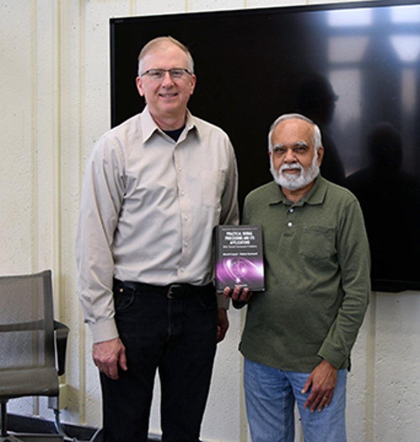  Lecturer Vladimir Goncharoff and Professor Sharad Laxpati 