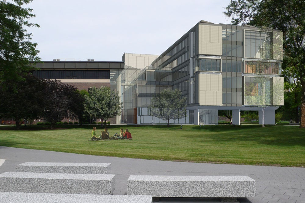 Rendering of the CDRLC building