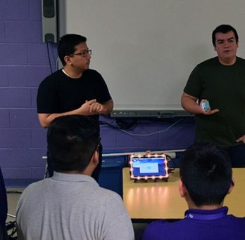 ECE students present projects
                  