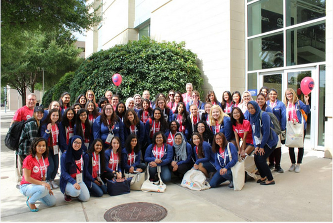 CS students at Grace Hopper Celebration