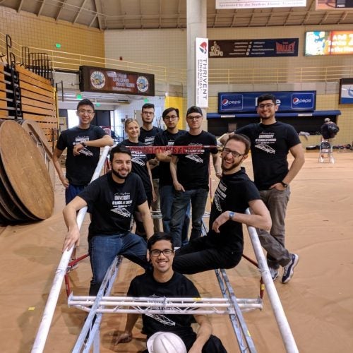 steel bridge competition team