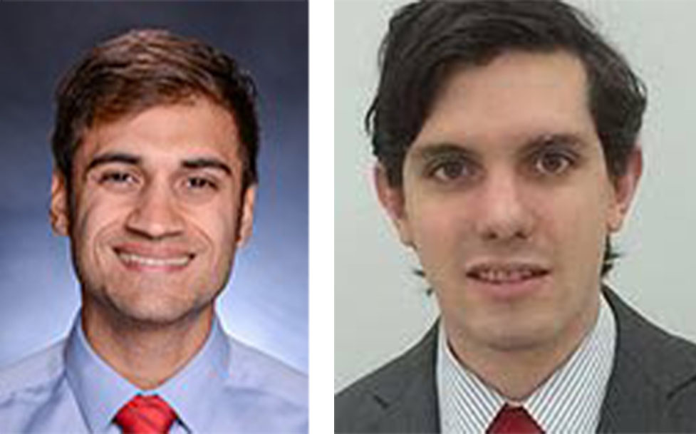 Left: Ian Gould, PhD. Right: Grant Hartung, PhD candidate.