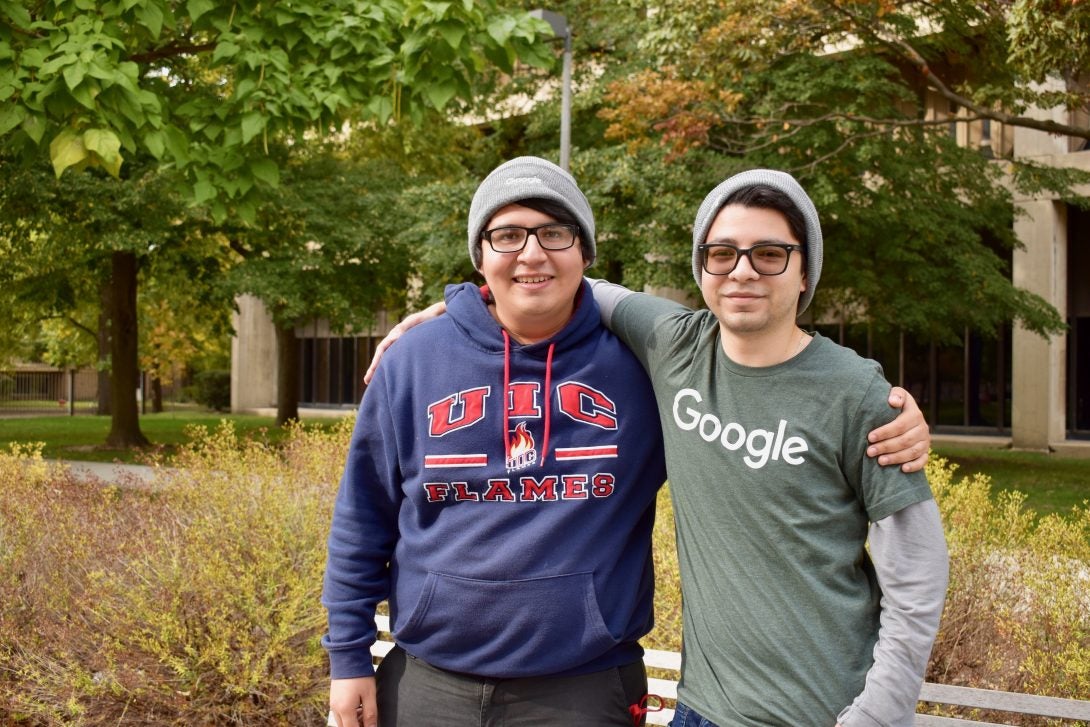 J. Jesus Benitez Gorostieta, left, and Luis Samayoa, right.