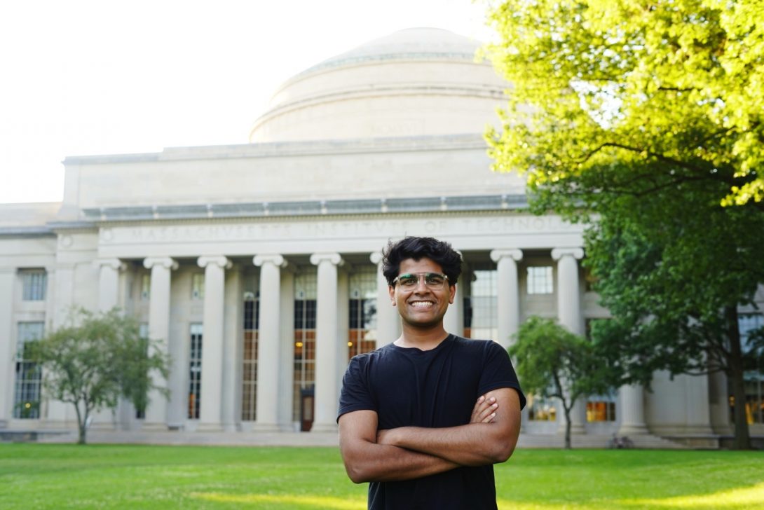 Akshat Kumar at MIT's Great Dome