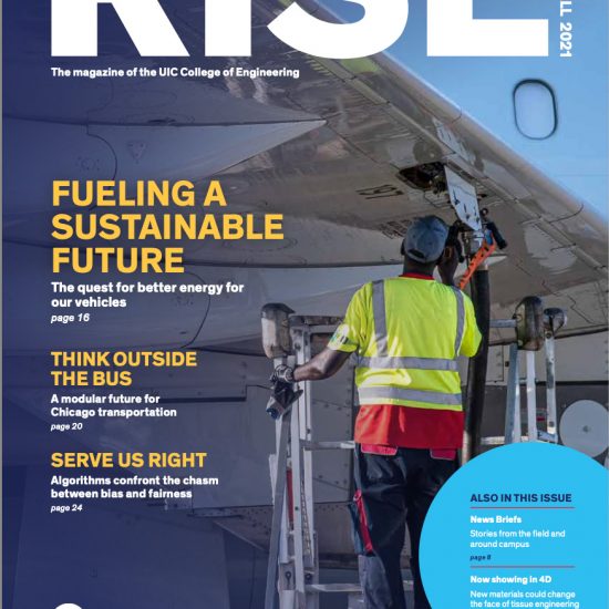 RISE magazine cover, fall 2019