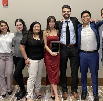 UIC’s student chapter of ASCE won first place win in the Sustainable Solutions competition at the 2022 Western Great Lakes Student Conference 