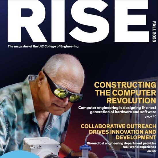 RISE magazine cover, fall 2023