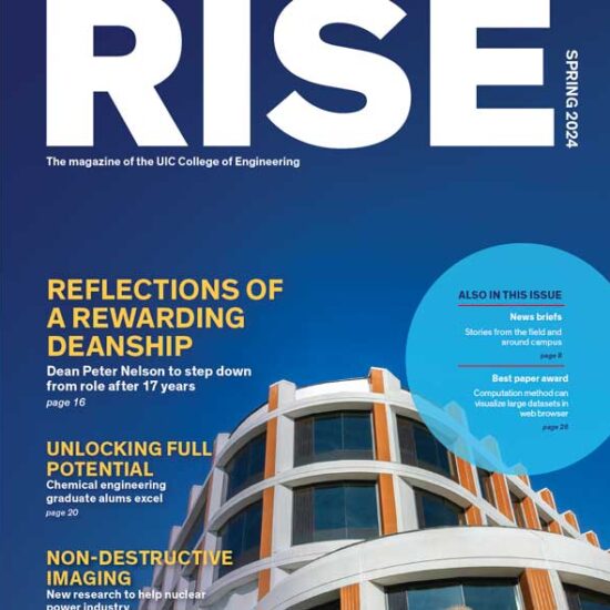 RISE magazine cover, spring 2024
