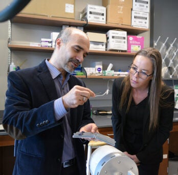 UIC’s Hamed Hatami-Marbini, associate professor and director of graduate studies in mechanical and industrial engineering, talks about his research with Sara McKoy, partner relations director at Eversight 