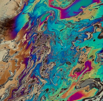PhD student Marzieh Mansouri was awarded second place in the Image of Research competition at UIC for her photo called “Toxic Masterpiece: The Art of Pollution in the Chicago River.” 