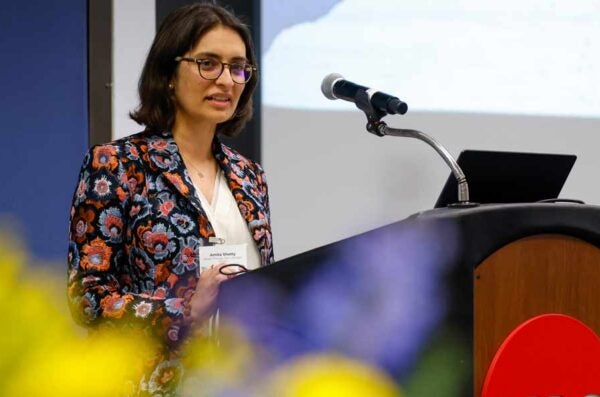 Amita Shetty at a Break Through Tech Chicago event
